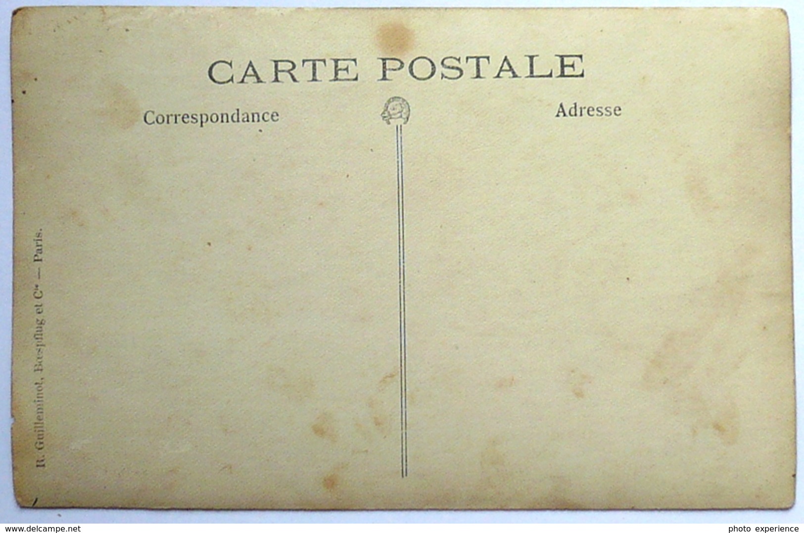 CPA Carte Photo Guerre 14-18 Militaire Noir Sénégalais Médecin Hopital Cachet WW1 BERCK ? Pas-de-Calais 62 ? - Guerre 1914-18