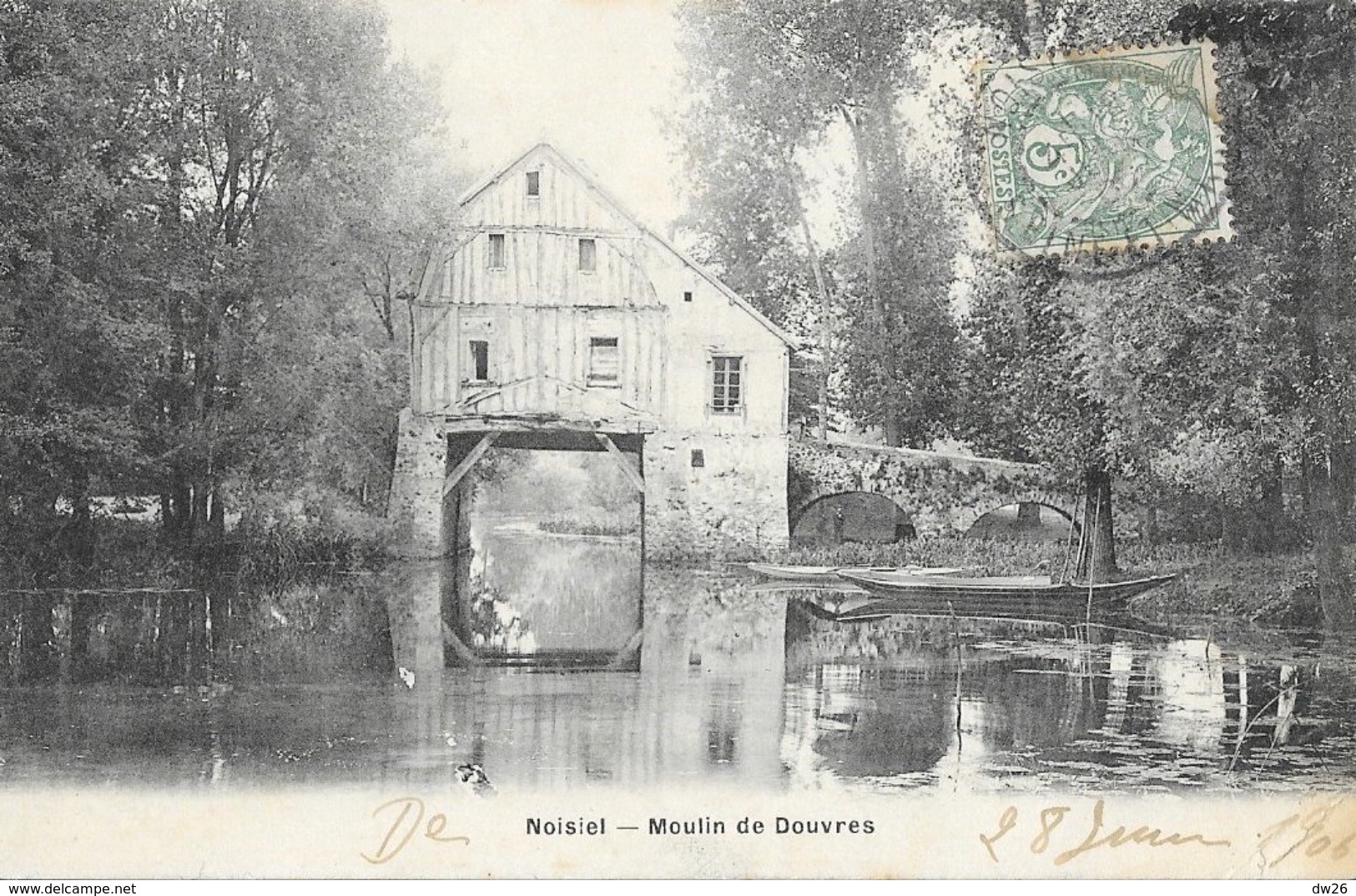Noisiel (Seine-et-Marne) - Moulin De Douvres -  Edition A. Berger - Wassermühlen
