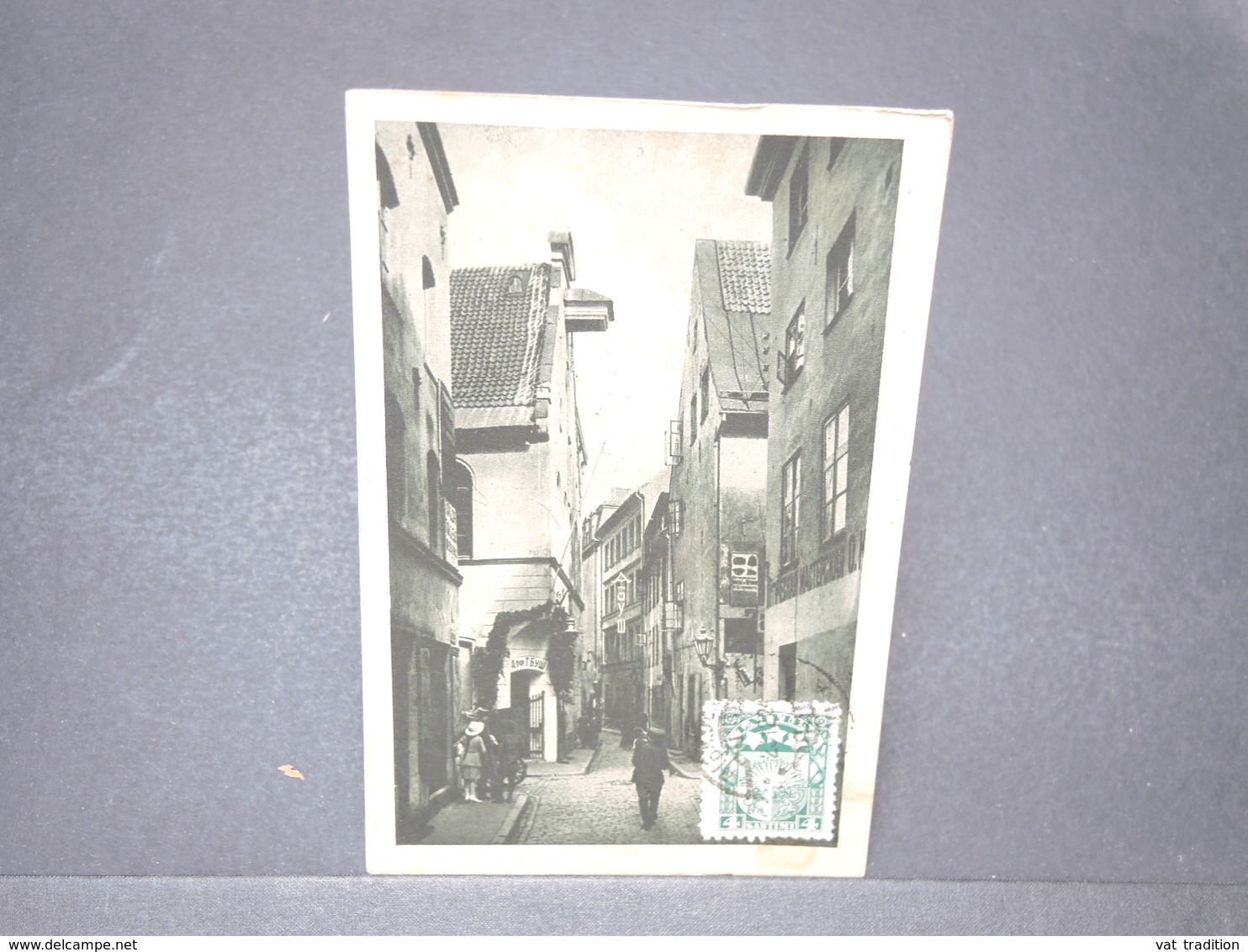 LETTONIE - Carte Postale De Riga - Die Klein Jungfernstrasse - 1924 - L 15768 - Lettland