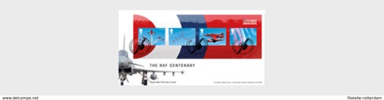Groot-Brittannië / Great Britain - Postfris / MNH - FDC Sheet The RAF Centenary 2018 - Nuovi