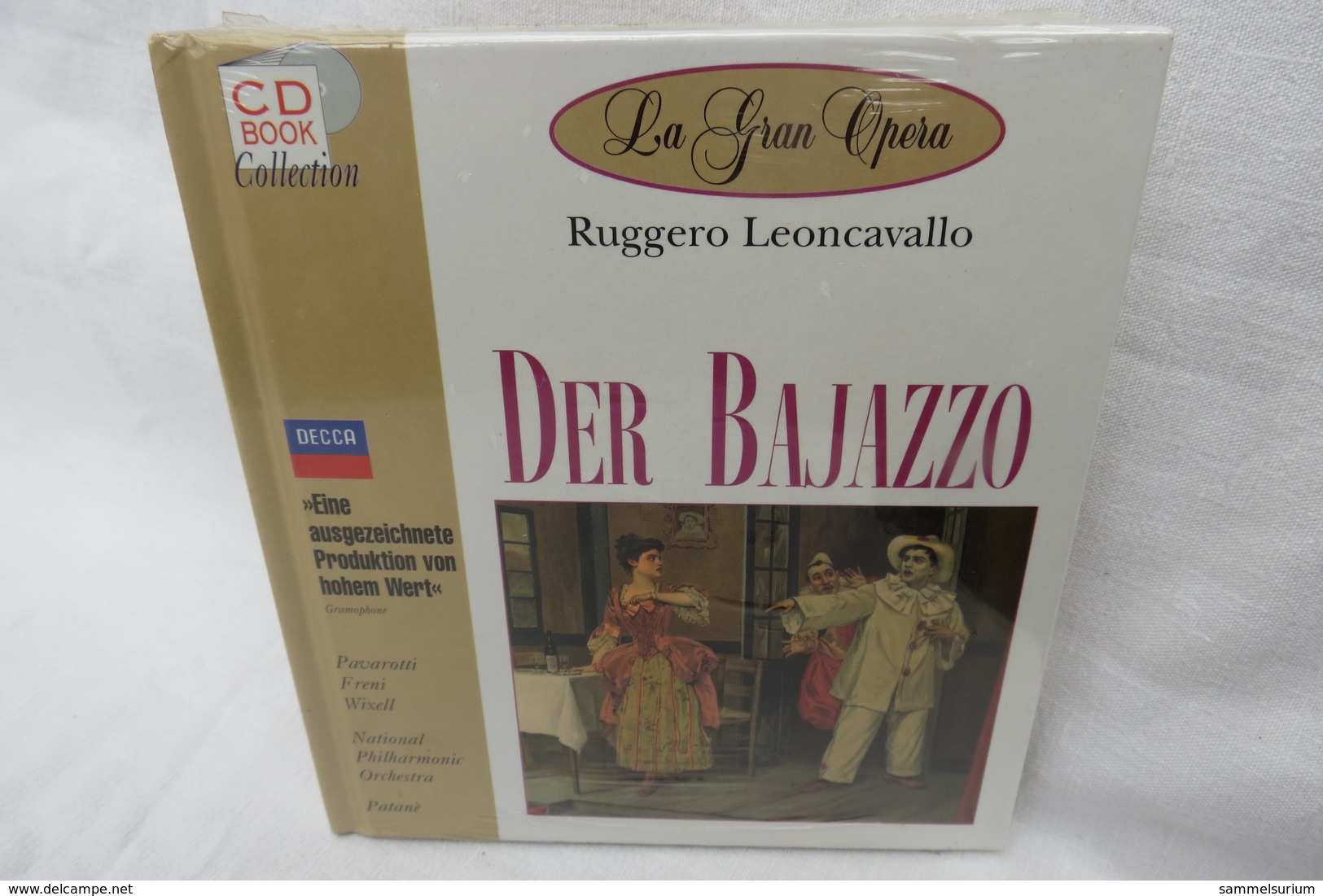 CD "Der Bajazzo / Ruggero Leoncavallo" Mit Buch Aus Der CD Book Collection (ungeöffnet, Original Eingeschweißt) - Opera