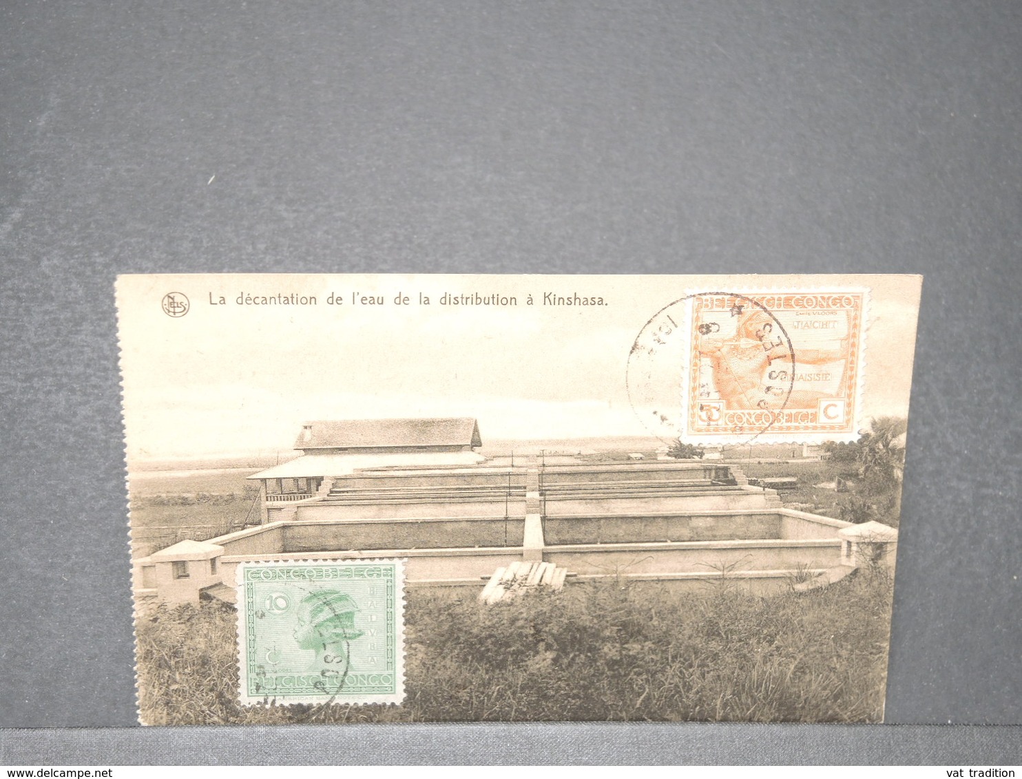 CONGO BELGE - Carte Postale - Kinshasa , La Décantation De L 'eau De La Distribution - L 15790 - Kinshasa - Léopoldville
