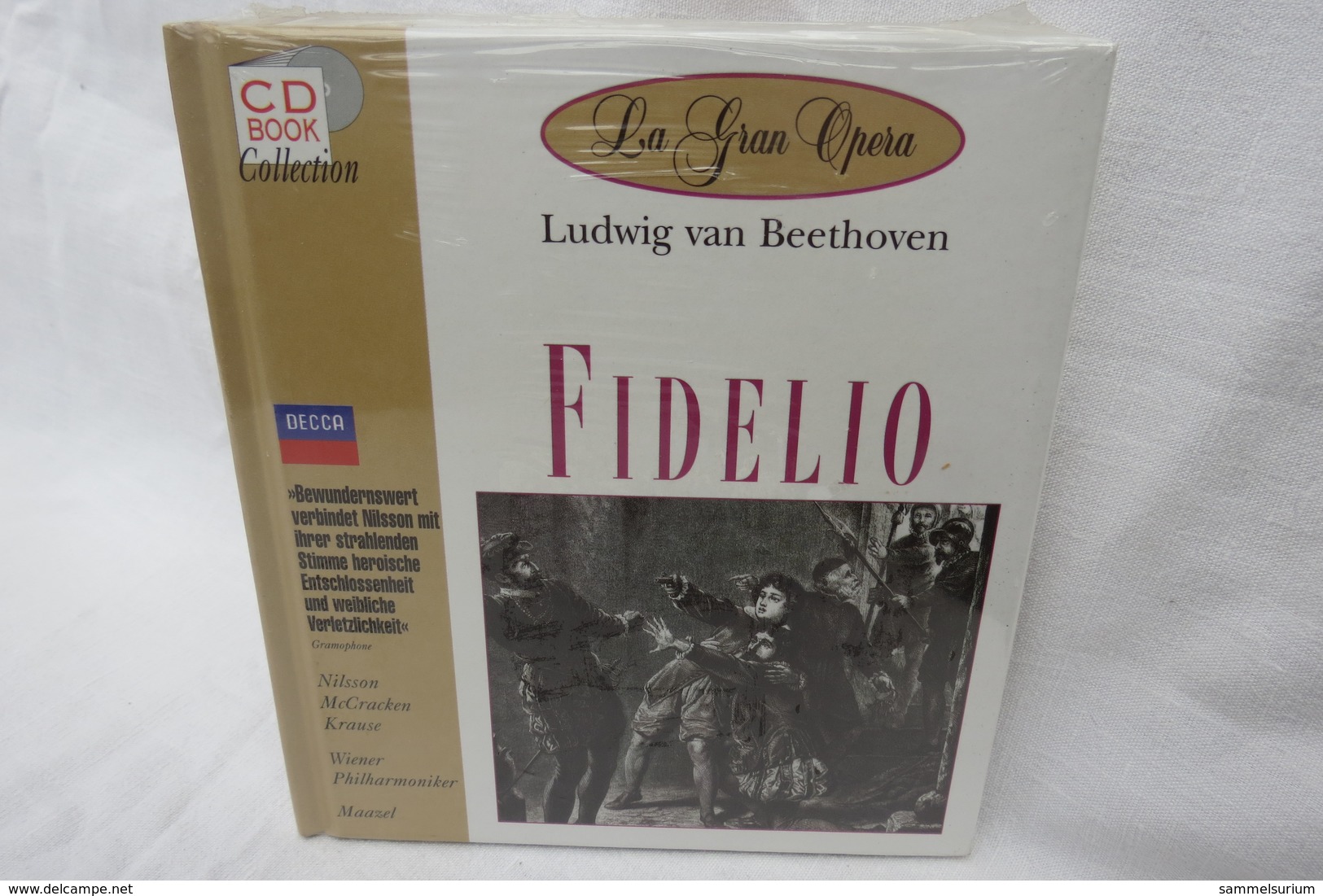 CD "FIDELIO / Ludwig Van Beethoven" Mit Buch Aus Der CD Book Collection (ungeöffnet, Original Eingeschweißt) - Oper & Operette