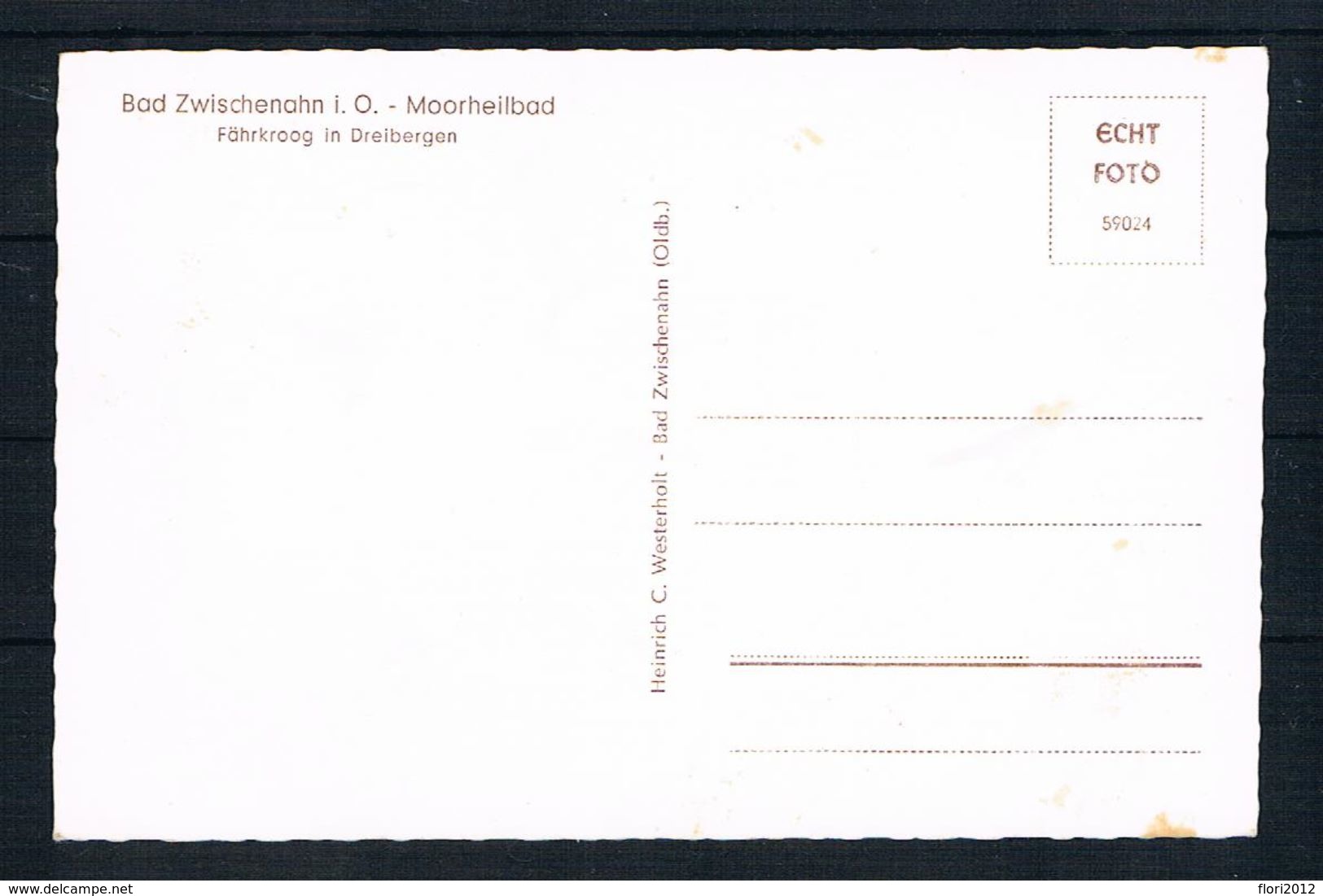 (D392) Bad Zwischenahn - Fährkroog In Dreibergen - Bad Zwischenahn