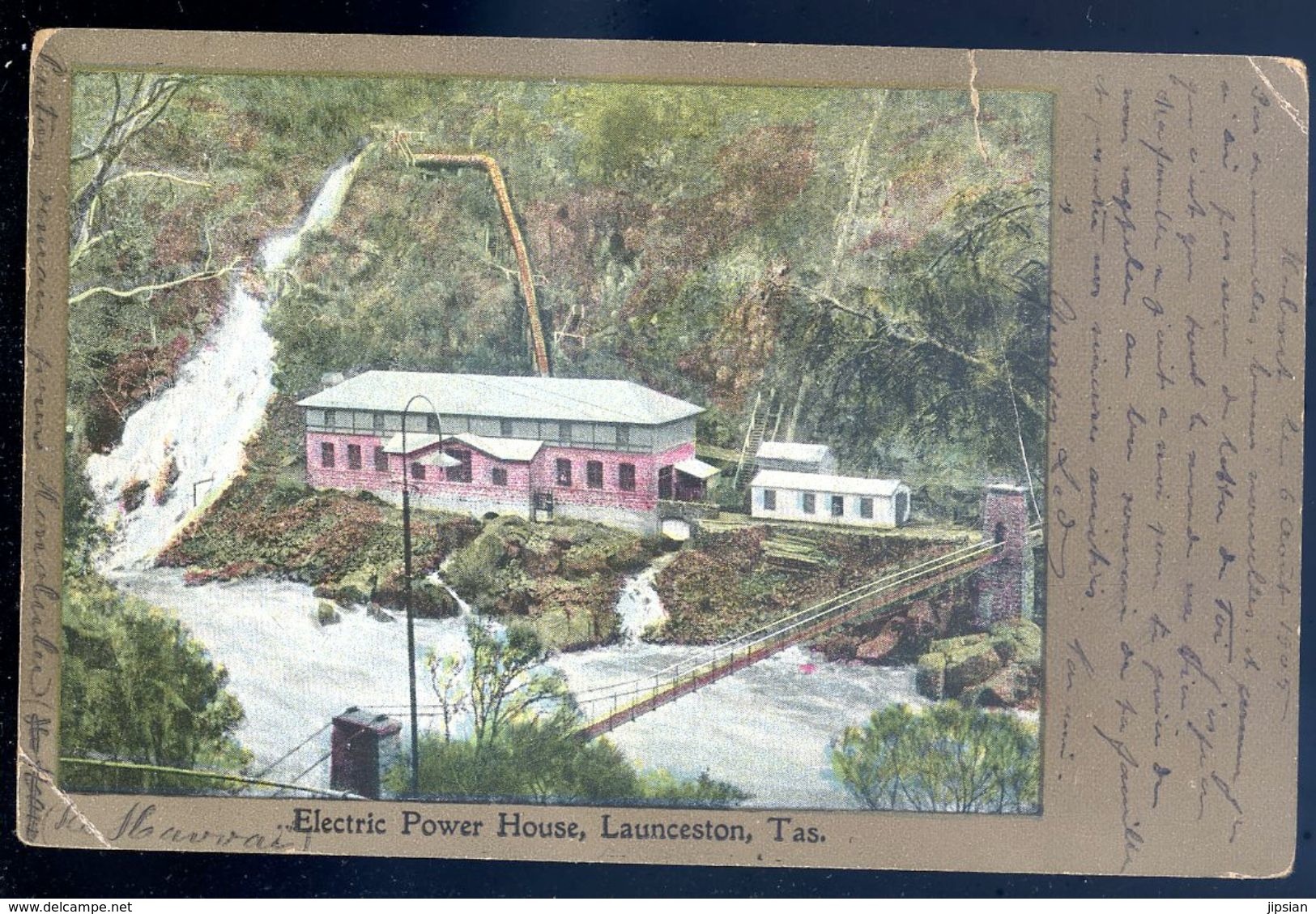 Cpa Australie Electric Power House , Lauceston , Tas.   MARS18-14 - Lauceston