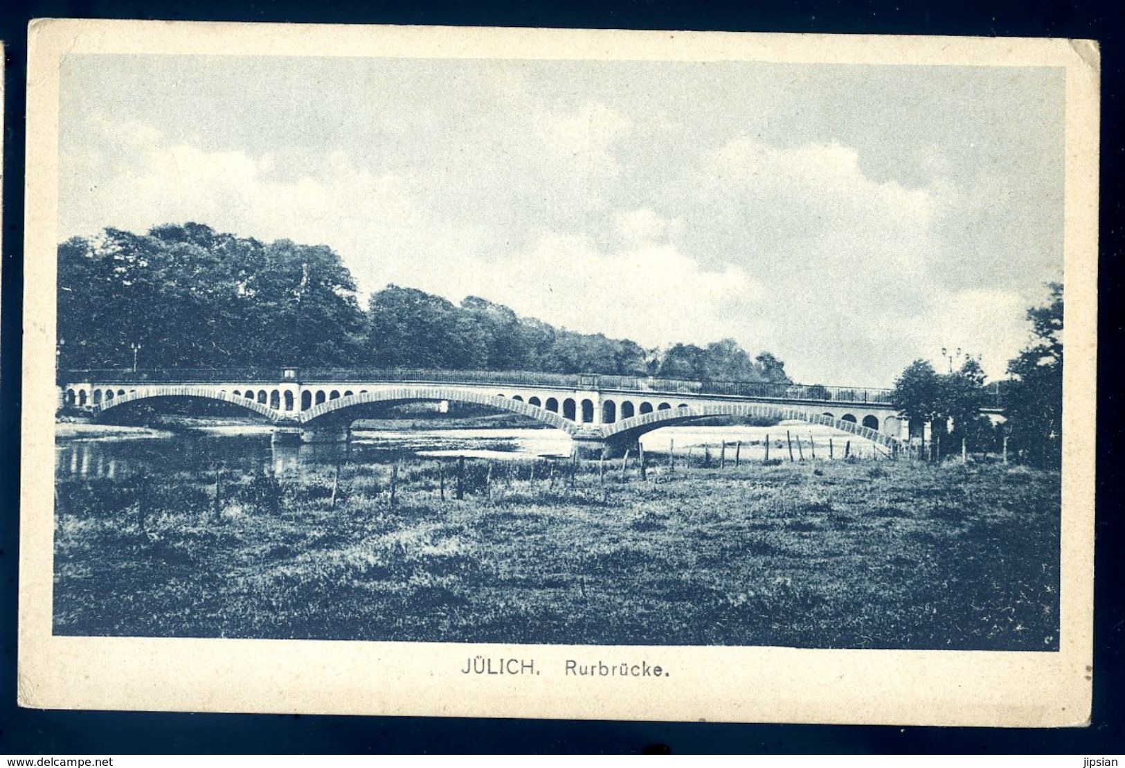 Cpa Allemagne Jülich Rurbrücke   MARS18-14 - Juelich