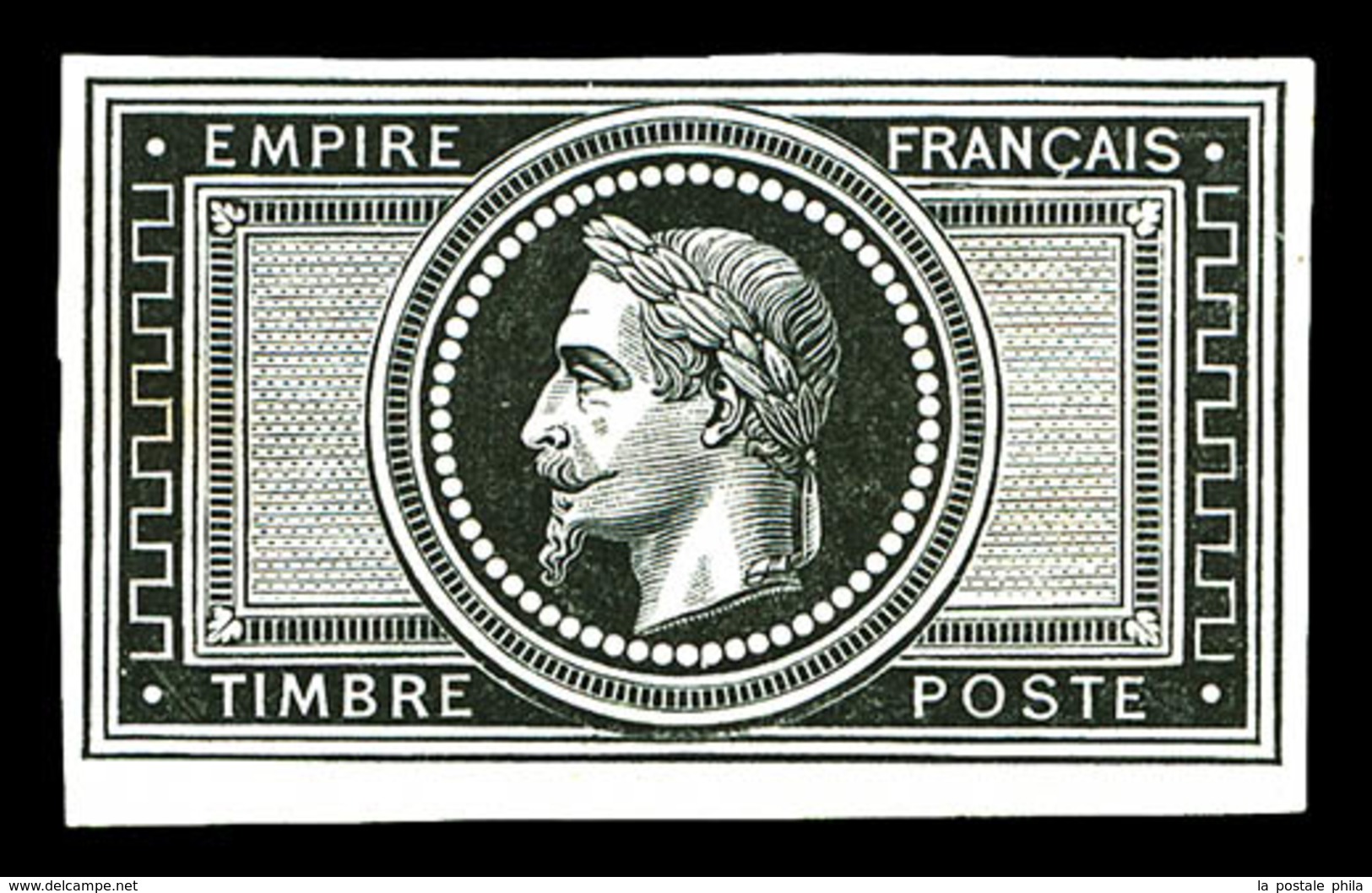 (*) 5 Francs, épreuve Terminée Sans La Valeur En Noir Sur Chine, Rare Et Superbe (certificat)   Qualité: (*) - Altri & Non Classificati