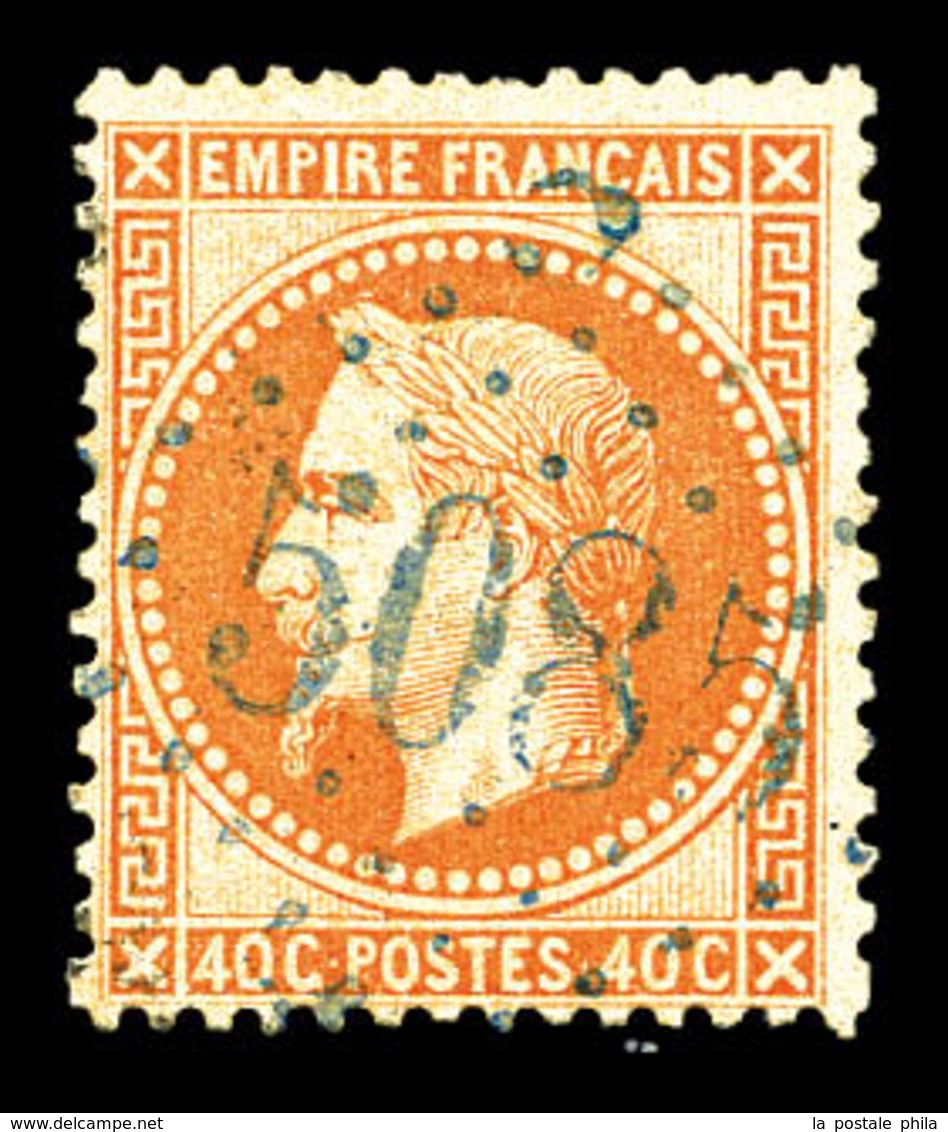 O Galatz, N°31, 40c Lauré Obl GC '5085'. TTB   Qualité: O   Cote: 150 Euros - 1849-1876: Classic Period