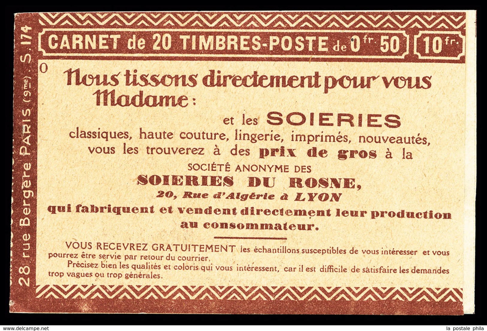 ** N°199C34, Série 174 OA, SOIERIES DU ROSNE Et EU, Bas De Feuille, SUP (certificat)   Qualité: ** - Other & Unclassified