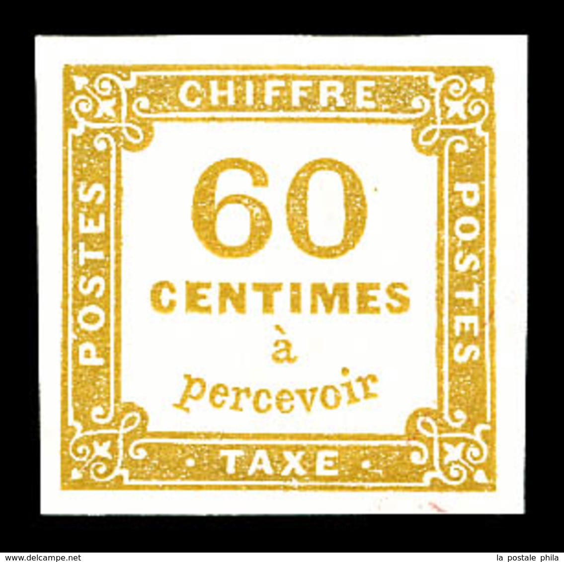 ** N°8, 60c Jaunebistre, FRAÎCHEUR POSTALE, SUP (signé/certificat)   Qualité: ** - 1859-1959 Neufs