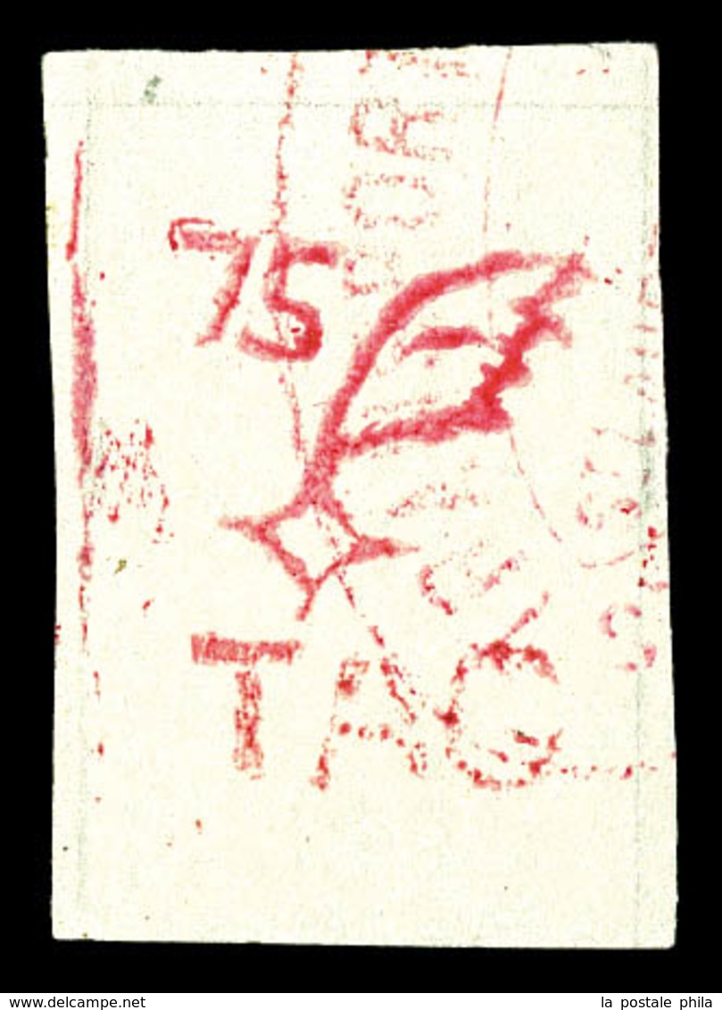 (*) GUYANE, Poste Aérienne, N°2, 75c Rouge, Très Jolie Pièce. SUP (signé Calves/certificat)   Qualité: (*)   Cote: 1800  - Oblitérés