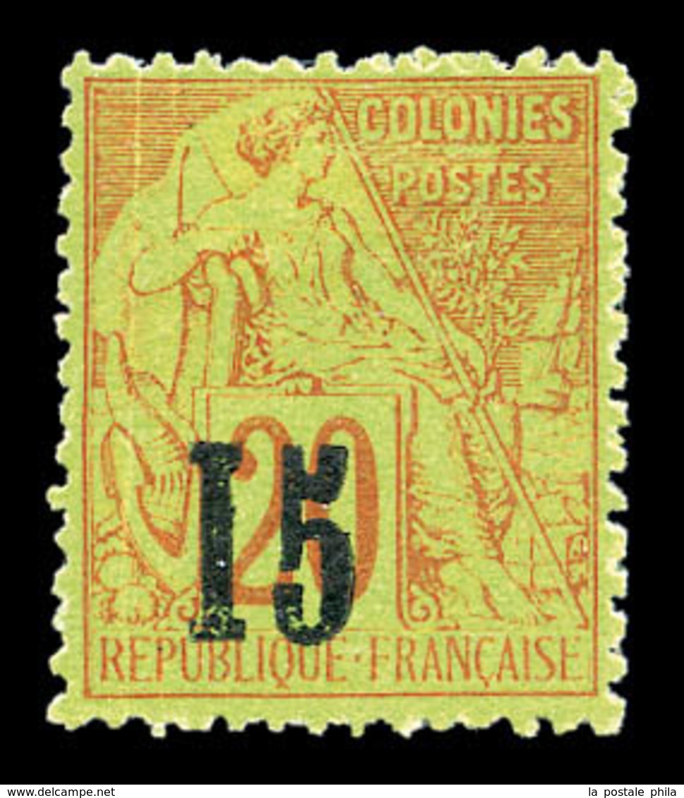 * SENEGAL, N°5i, Surchargé De 1887, Type X. TB   Qualité: *   Cote: 310 Euros - Oblitérés