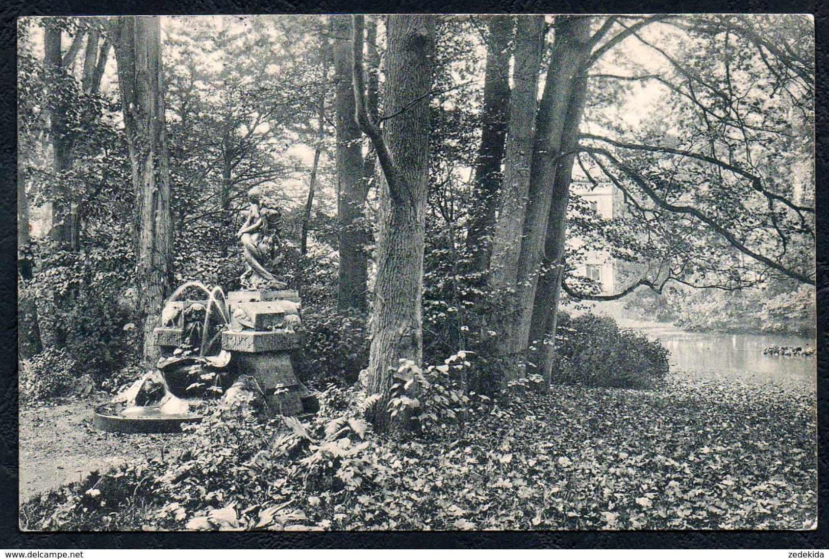 B2853 - Meiningen - Märchenbrunnen Im Engl. Garten - Gel 1915 - Reinicke & Rubin - Meiningen