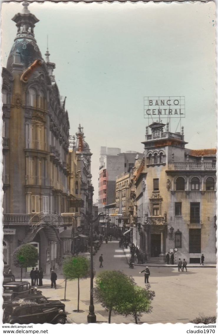 CARTOLINA - POSTCARD - ALBACETE -  CALLE DEL MARQUES DE MOLINS - Albacete