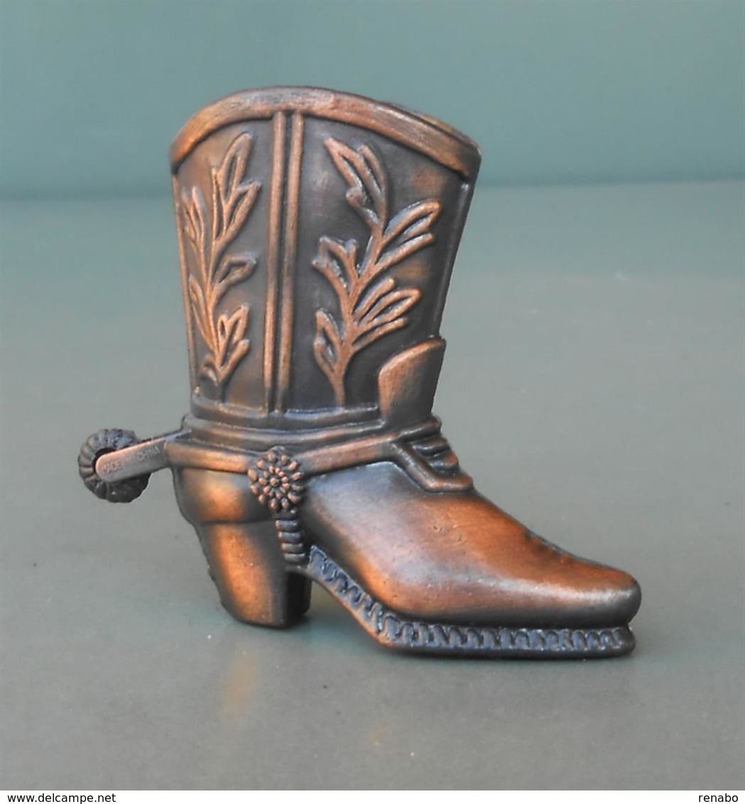 Cowboy Boot , Stivale Di Cowboy . Die-cast   N°. 9766 . Temperamatite, Pencil-Sharpener, Taille Crayon, Anspitzer. - Altri & Non Classificati