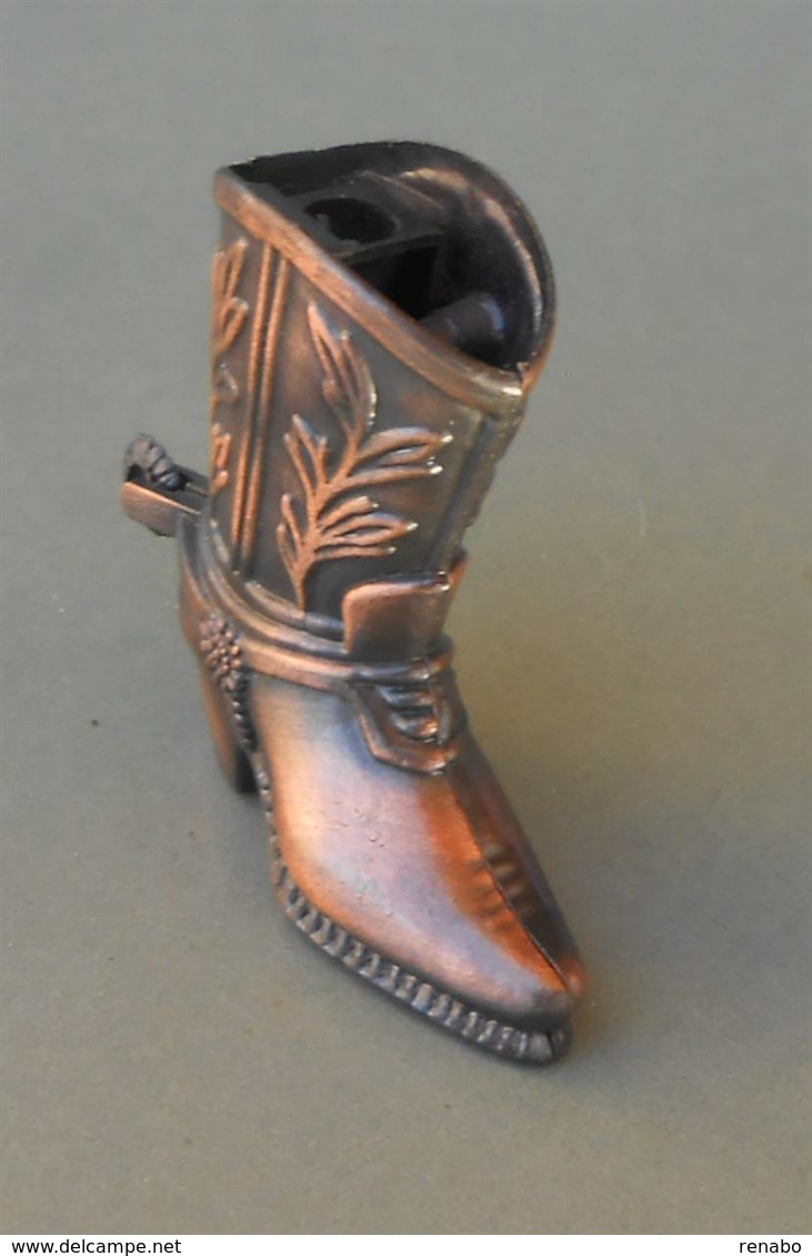 Cowboy Boot , Stivale Di Cowboy . Die-cast   N°. 9766 . Temperamatite, Pencil-Sharpener, Taille Crayon, Anspitzer. - Altri & Non Classificati