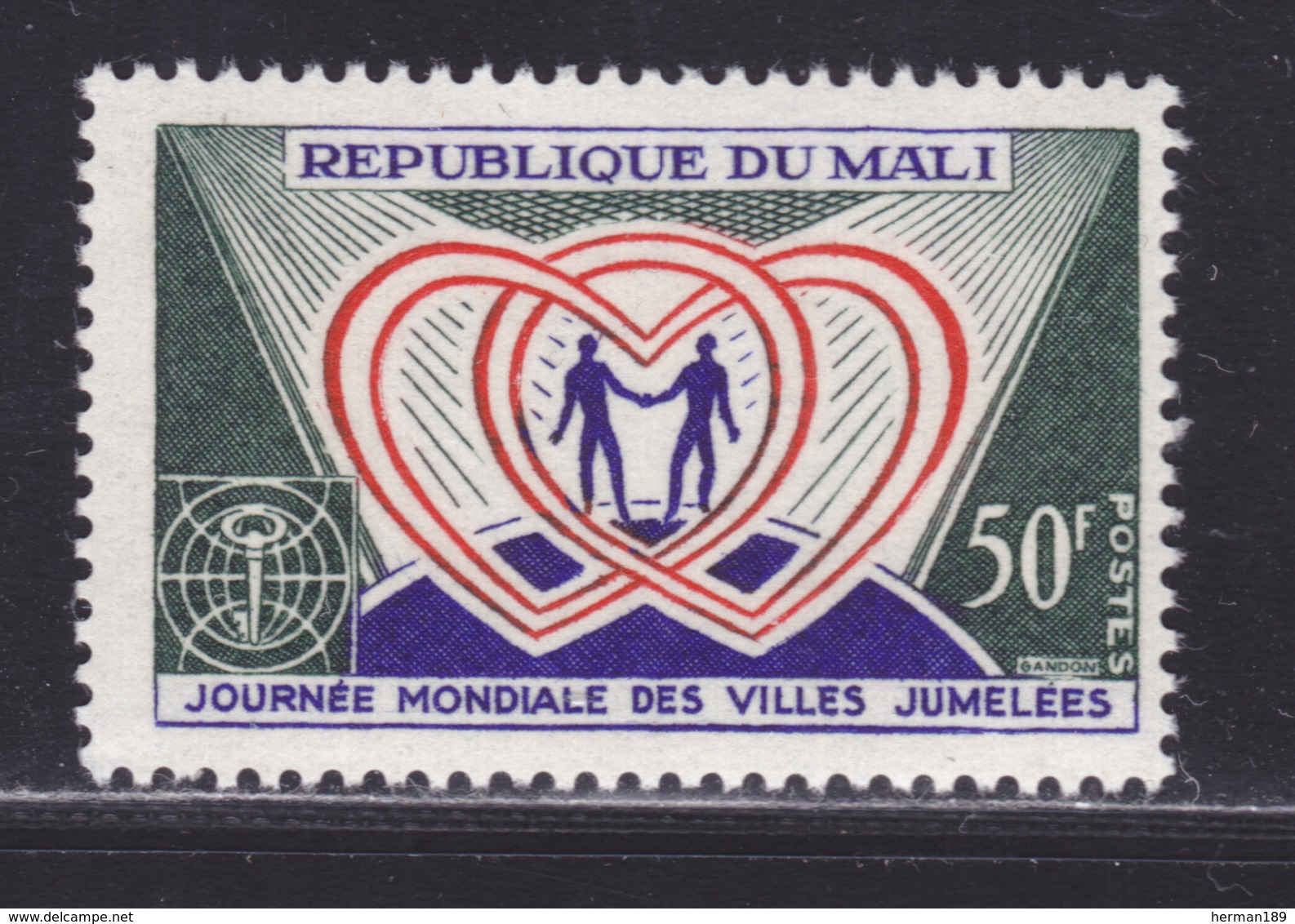 MALI N°  109 ** MNH Neuf Sans Charnière, TB (D6266) Journée Mondiale Des Villes Jumelées - Mali (1959-...)