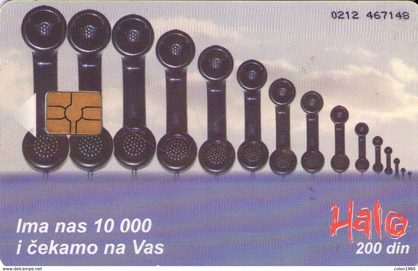 SERBIA. RS-TKS-0105A. Telekom Srbija 1. 2005-04. (268) - Yugoslavia