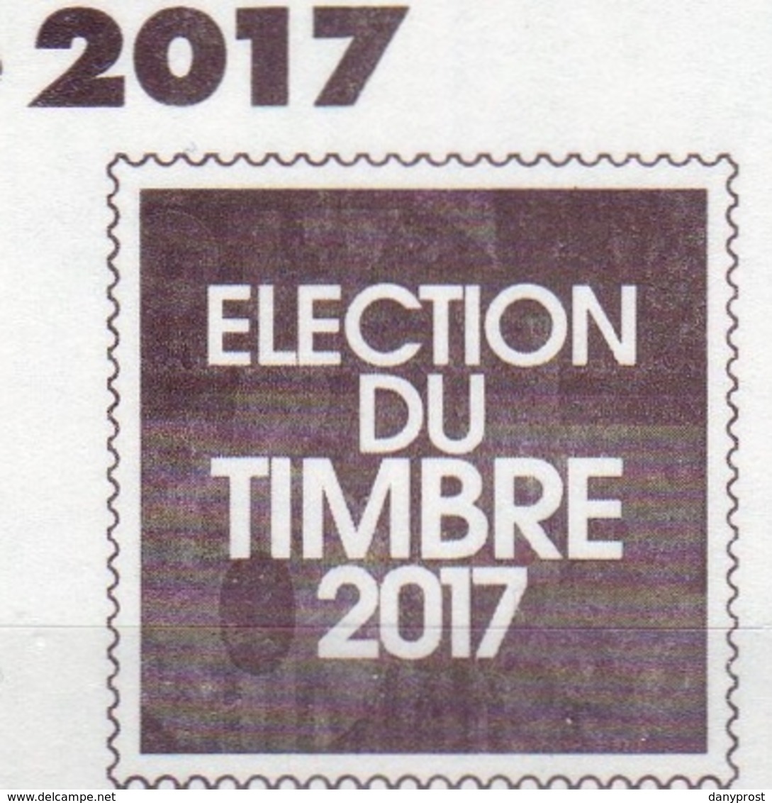 CARNET N° 1215-C..de Guichet / Ciappa 12ex LV / "COUVERTURE-ELECTION DU TIMBRE 2017 " NEUF - Autres & Non Classés