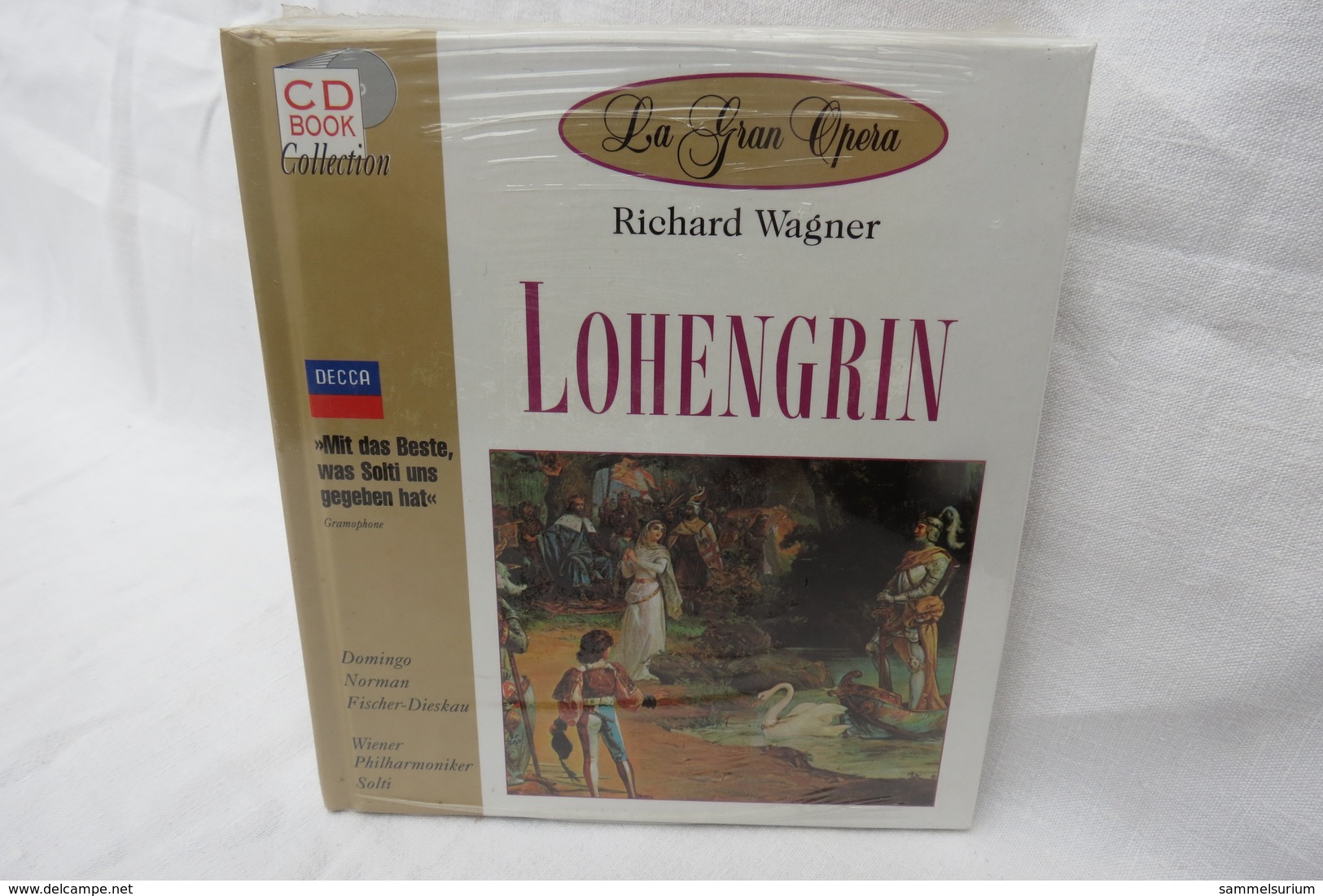 CD "Lohengrin / Richard Wagner" Mit Buch Aus Der CD Book Collection (ungeöffnet, Original Eingeschweißt) - Opera / Operette