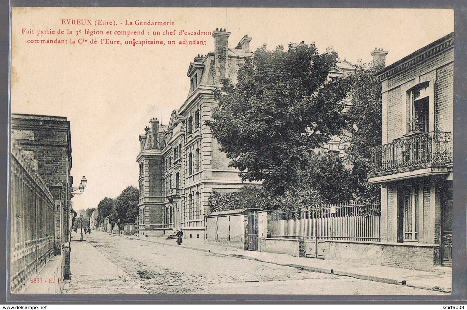 EVREUX . La Gendarmerie . - Evreux