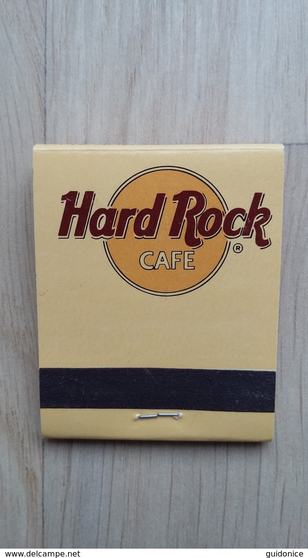 Zündholzheftchen Vom "Hard Rock Cafe" - Zündholzschachteln