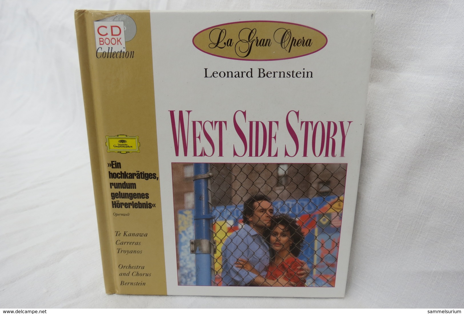 CD "West Side Story / Leonard Bernstein" Mit Buch Aus Der CD Book Collection (gepflegter Zustand) - Oper & Operette