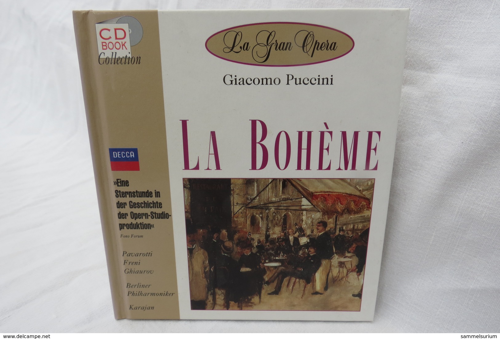CD "La Bohème / Giacomo Puccini" Mit Buch Aus Der CD Book Collection (gepflegter Zustand) - Opéra & Opérette