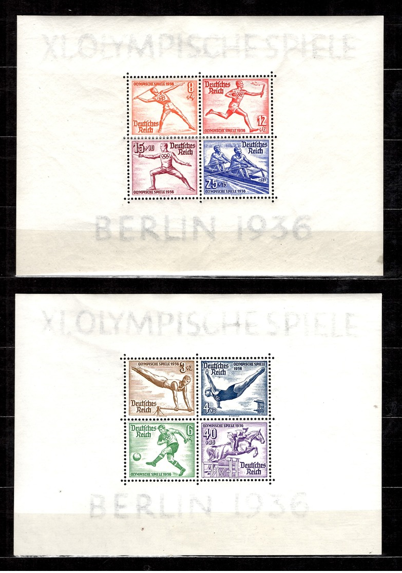 Allemagne/Reich Belle Collection Neufs **/* 1933/1942. Bonnes Valeurs. B/TB. A Saisir! - Nuevos