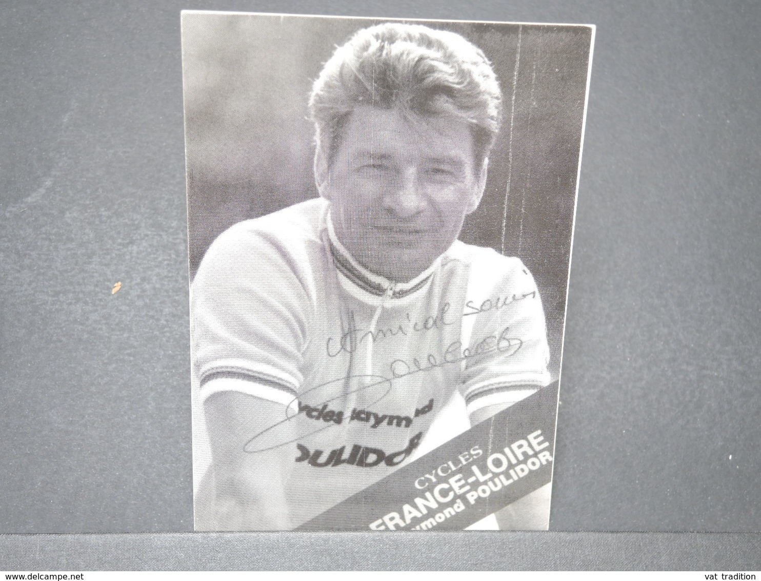 FRANCE - Cyclisme -  Autographe De Poulidor Sur Carte En 1988 - L 15902 - Autres & Non Classés