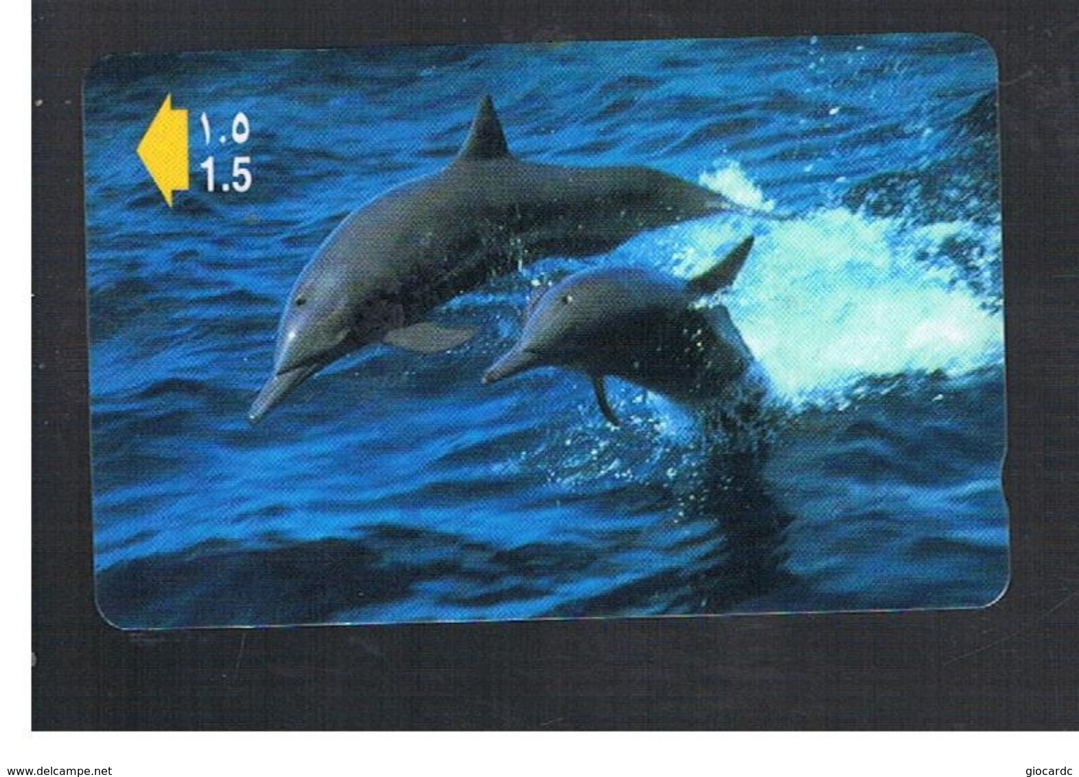 OMAN - MPTT -  ANIMALS: DOLPHINS          - USED  -  RIF.  10346 - Delfini