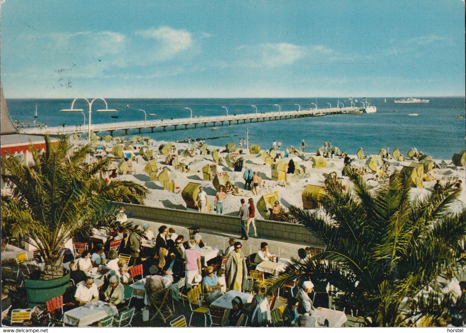 D-23743 Grömitz - Ostsee - Strandhallen-Terrasse - Nice Stamp - Grömitz