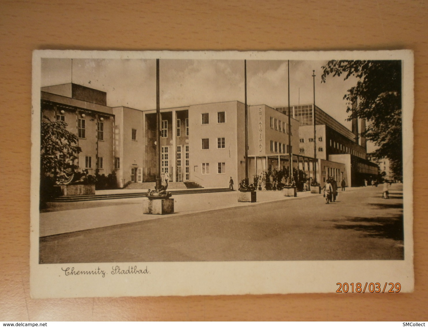 Allemagne. Chemnitz, Stadtbad (A1p46) - Chemnitz (Karl-Marx-Stadt 1953-1990)