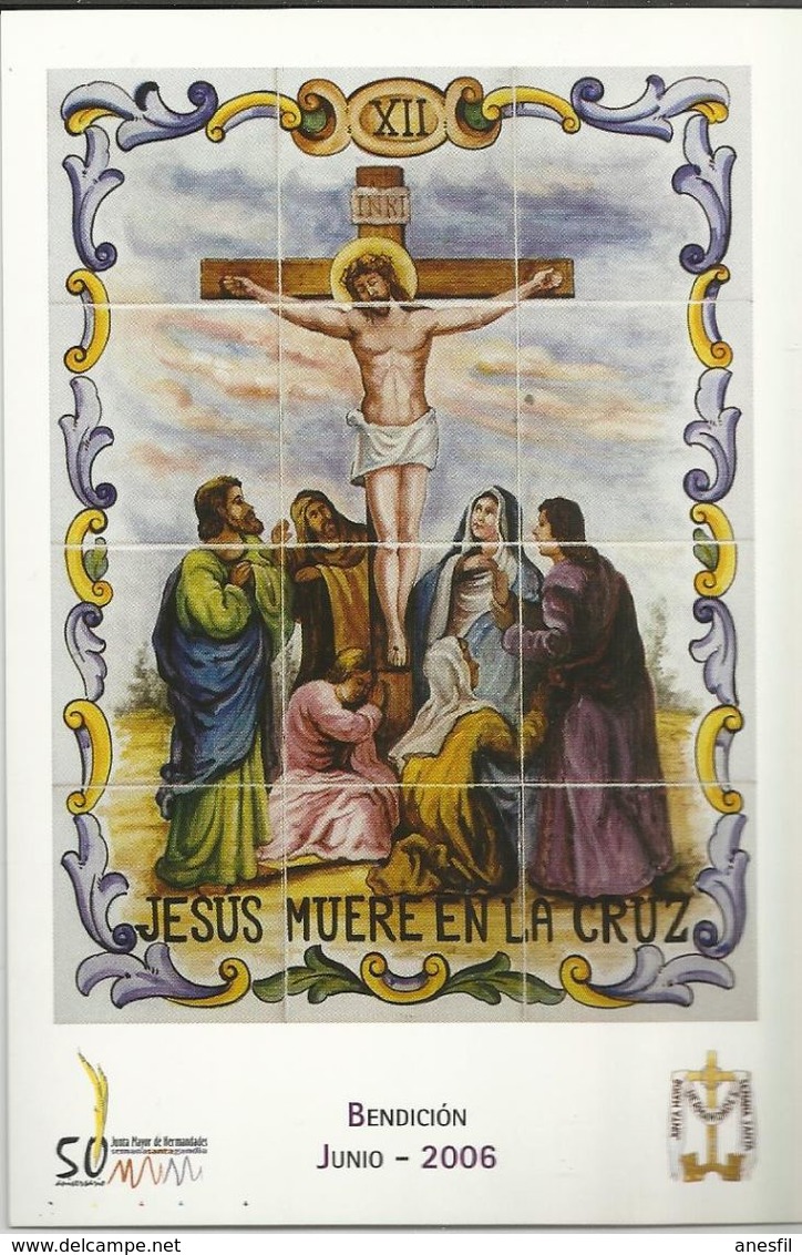 Gandia. Semana Santa. Estaciones Del Calvario De Jesús. Jesús Muere En La Cruz. - Santos