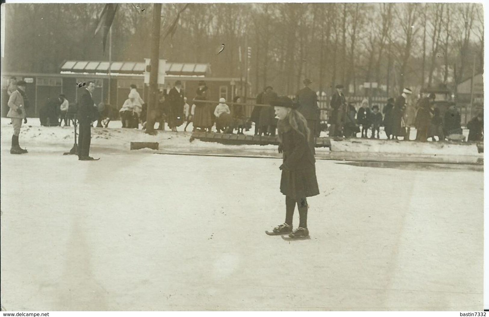 Fotokaart Schaatsen 1919 - Sonstige & Ohne Zuordnung