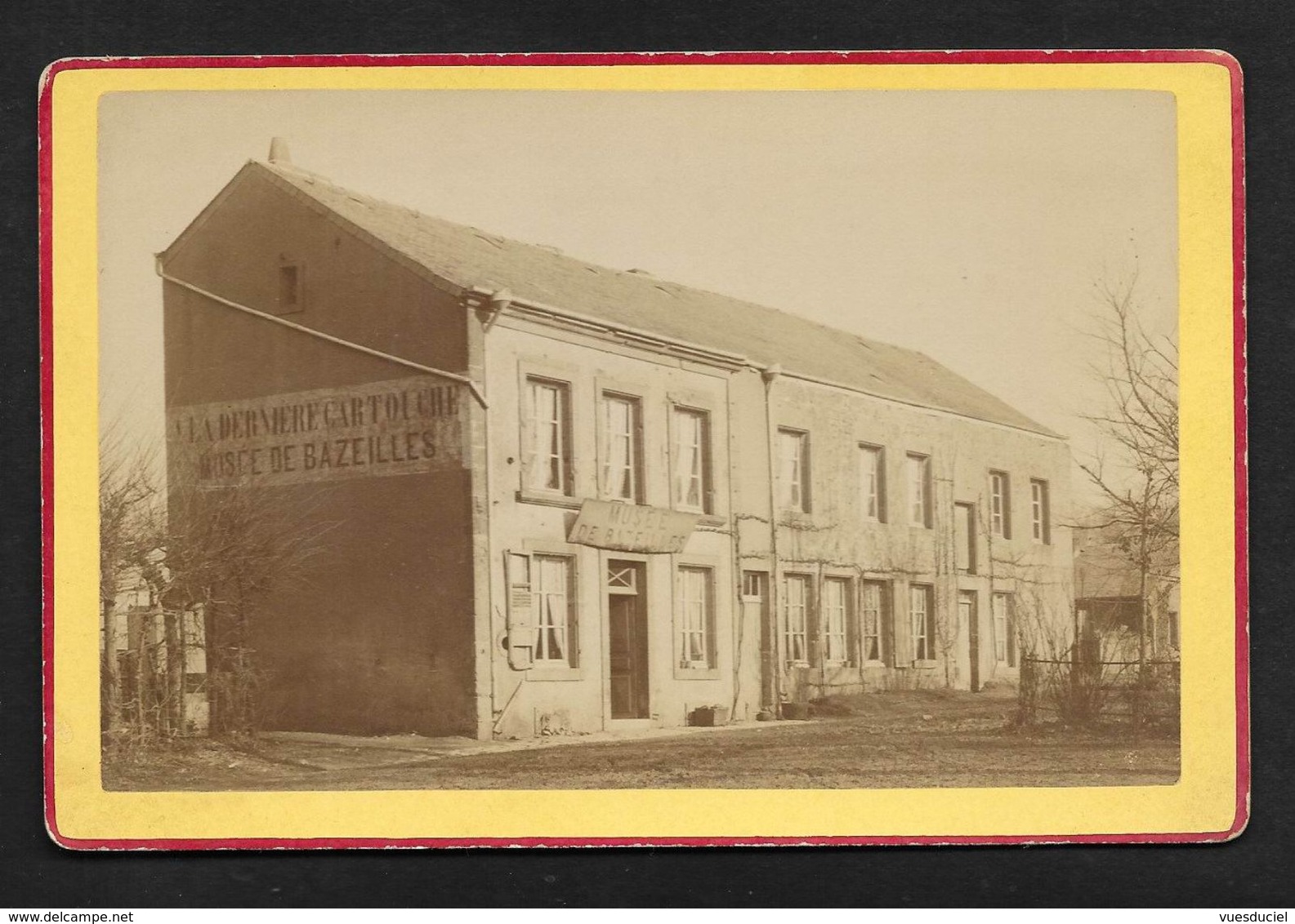 Bazeilles La Dernière Cartouche - Photo Cartonnée Guerre De 1870  (No CP) Sedan Ardennes - Bien Lire Descriptif - - Sedan