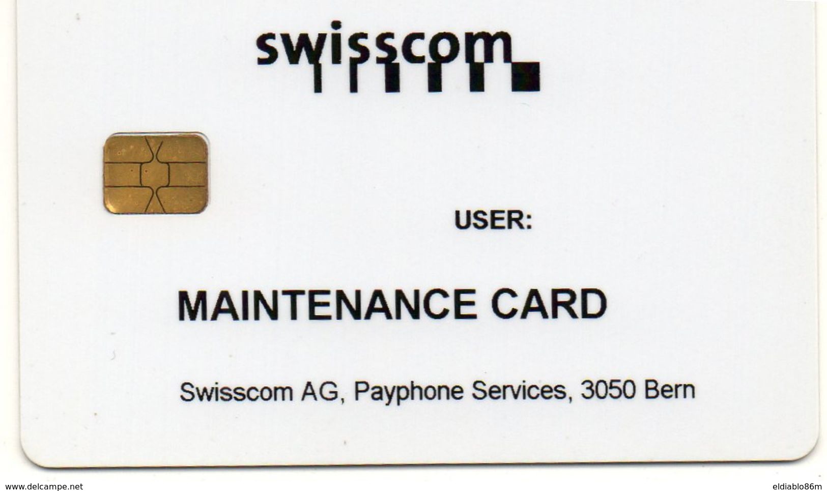 SWITZERLAND - SWISSCOM - MAINTENANCE CARD - RARE - Svizzera