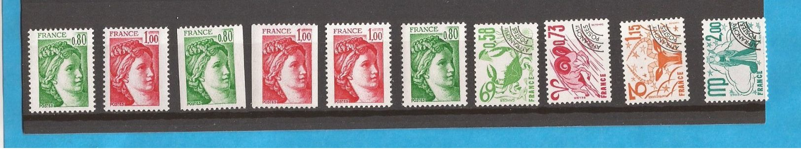 1-47 FRANCIA FRANKREICH STAMPS FUER SAMMLUNG BILLIG - Autres & Non Classés