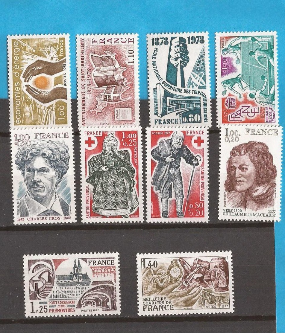 1-49 FRANCIA FRANKREICH STAMPS FUER SAMMLUNG BILLIG - Autres & Non Classés