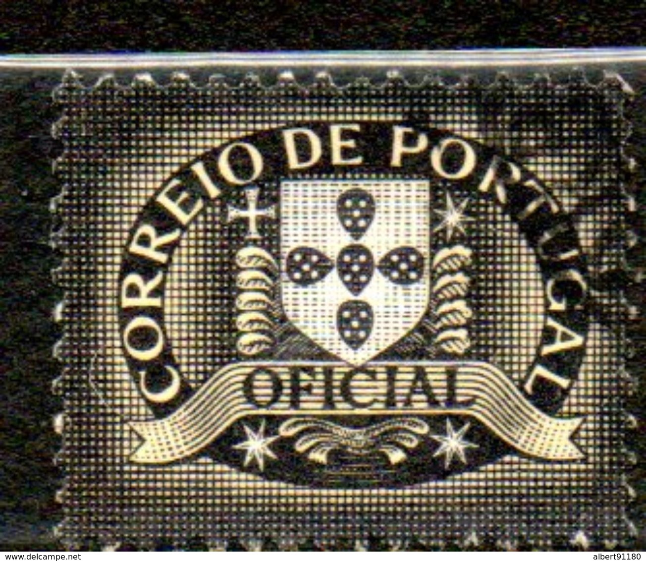 PORTUGAL  Service 1€ Noir 1952  N°2 - Gebraucht