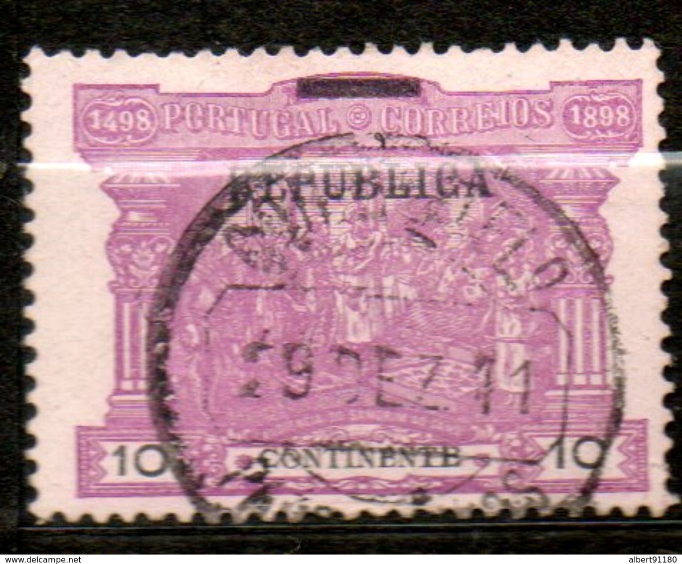 PORTUGAL  Taxe  1898  N° 2 - Oblitérés