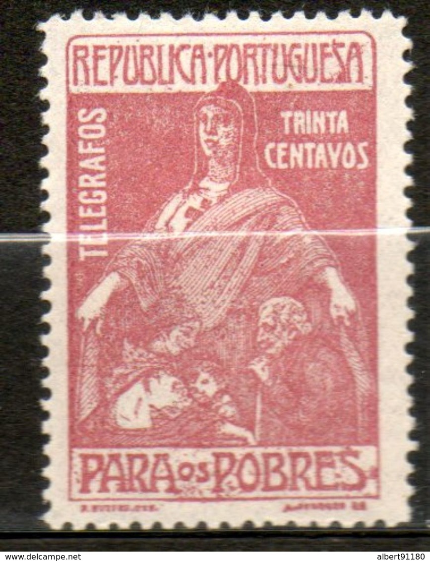 PORTUGAL  Télégraphe 1915  N° 1 - Neufs