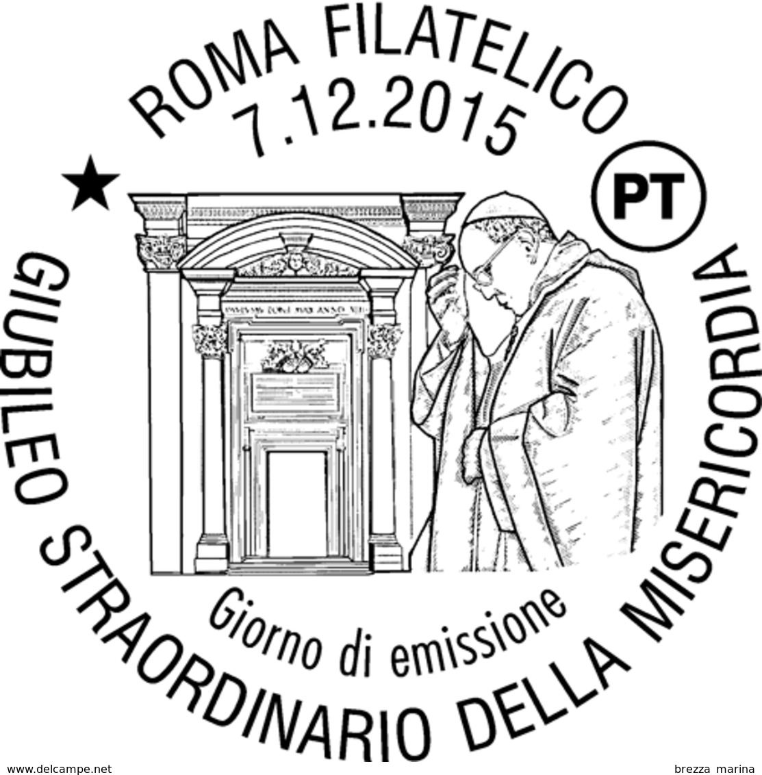 Nuovo - MNH - ITALIA - 2015 - Giubileo Della Misericordia - Papa Francesco - Basilica San Giovanni In Laterano - 2.20 - 2011-20:  Nuovi
