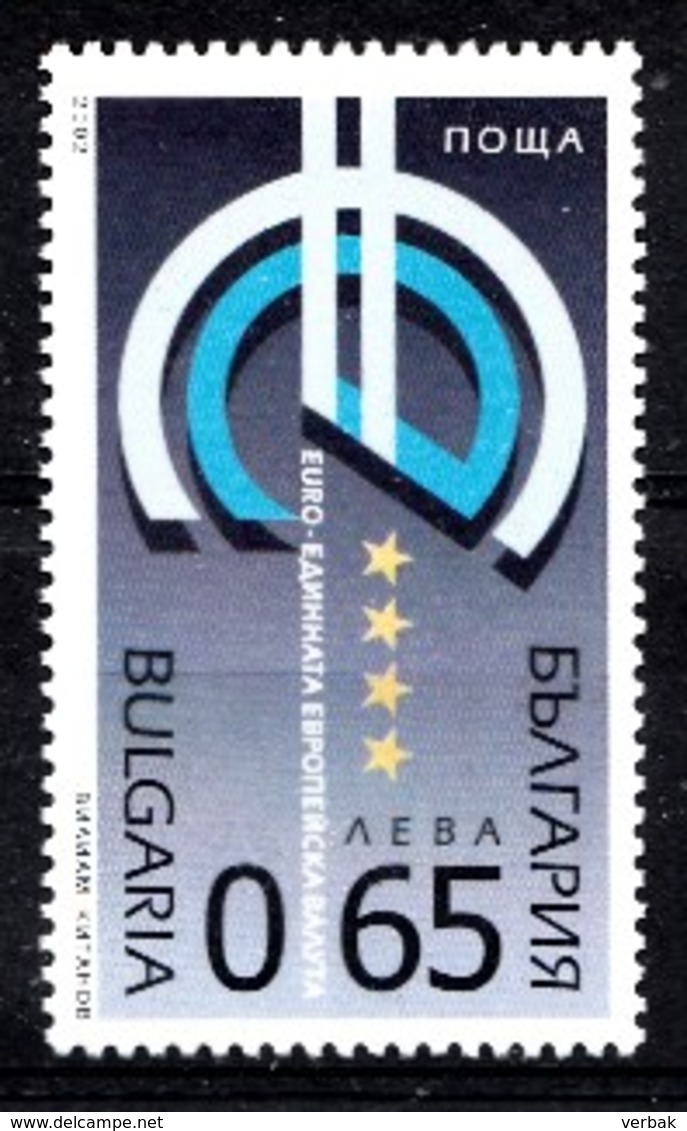 Bulgarie 2002 Mi.nr.:4543 Der Euro  Neuf Sans Charniere / MNH / Postfris - Neufs