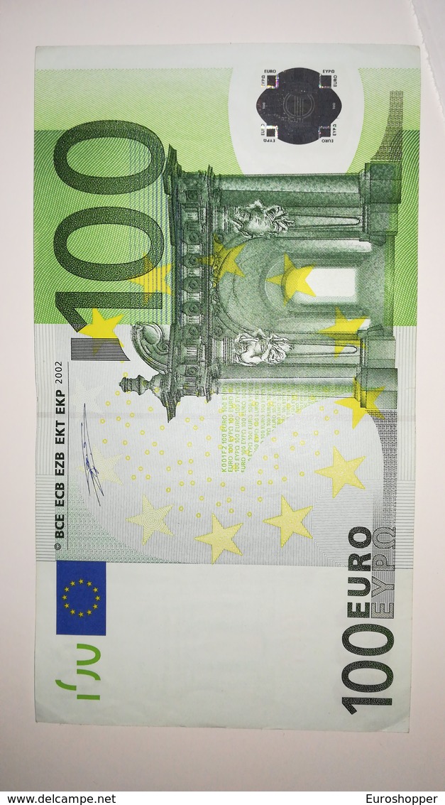 EURO-IRELAND 100 EURO (T) K001 Sign DUISENBERG - 100 Euro