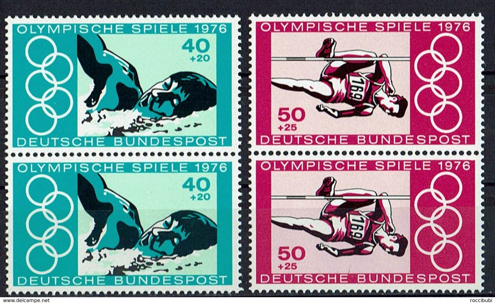 BRD 1976 // Mi. 886/887 ** Paare (020.096) - Ungebraucht