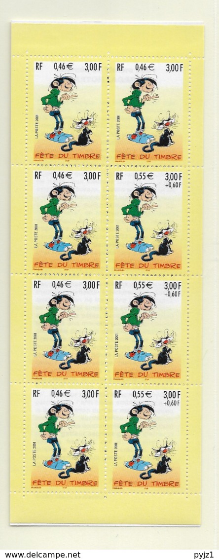 2001  MNH France Carnet/booklet, Postfris - Stamp Day