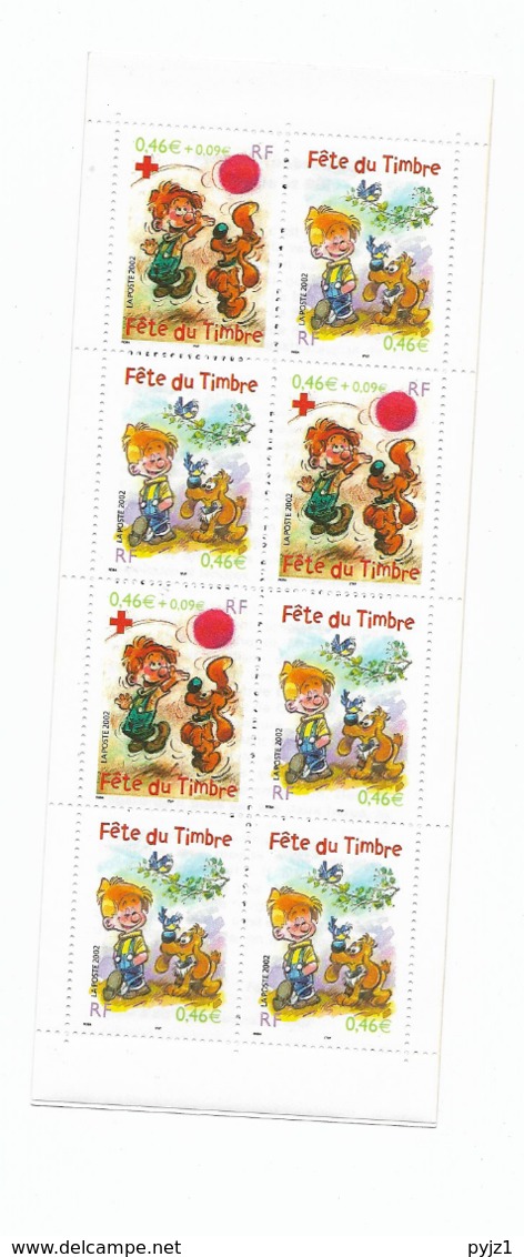 2002  MNH France Carnet/booklet, Postfris - Stamp Day
