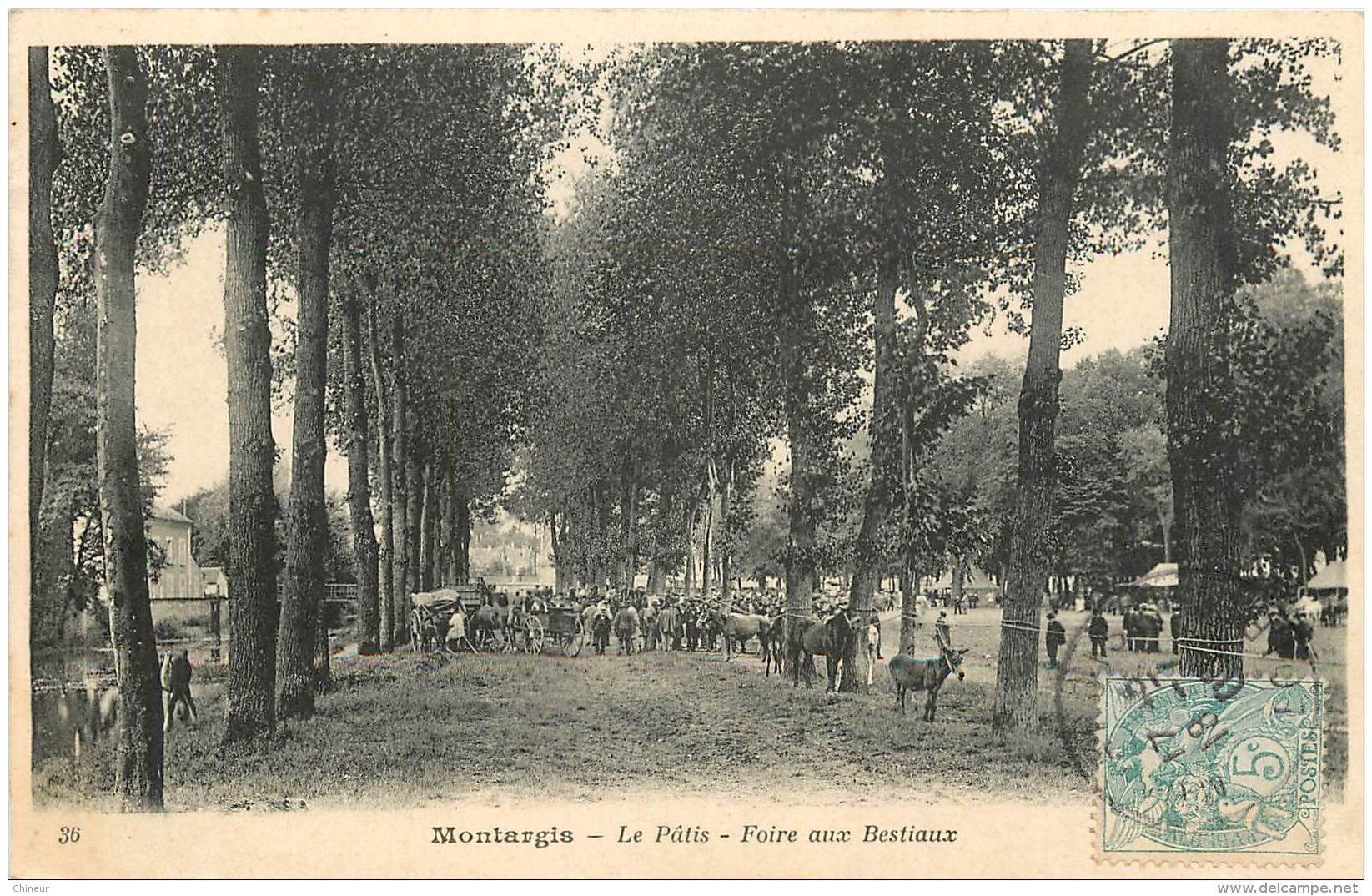 MONTARGIS LE PATIS FOIRE AUX BESTIAUX - Montargis