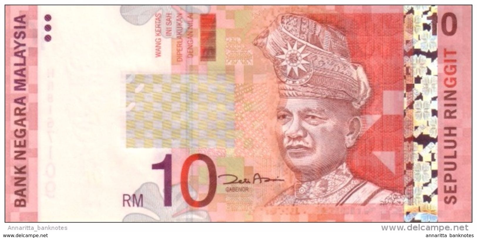 MALAYSIA 10 RINGGIT ND (2004) P-46 UNC [MY146a] - Malaysia